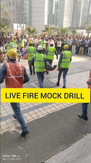 How To Conduct Fire Mock Drill #fire #firedrill #firemockdrill