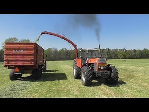Sound! Vintage silage harvesting!