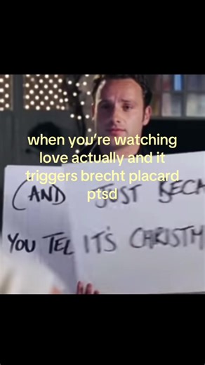 Exploring Brecht's Influence in Love Actually