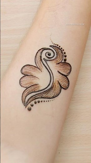 beautiful and easy mehandi design #mehndi #henna #mehandidesign #letestmehndi