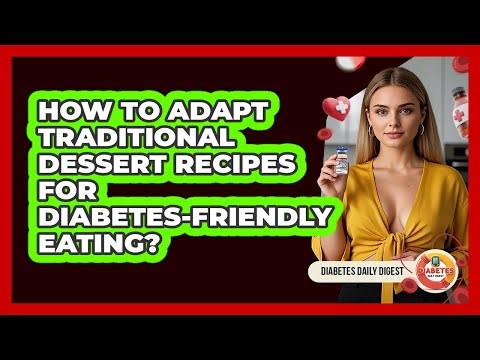 How To Adapt Traditional Dessert Recipes For Diabetes-friendly Eating? - Diabetes Daily Digest