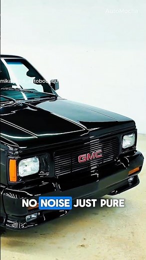 Fastest Pickup of the ’90s? Meet the GMC Syclone! #GMCSyclone #Syclone1991 #TurboV6