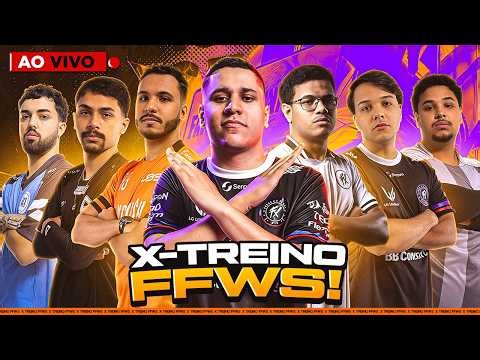 💜X TREINO PREMIADO PRÉ FFWS COM LOUD - FLUXO - LOS - RUSH💜FREE FIRE AO VIVO💜83/300 - #150K