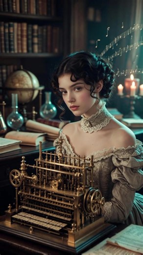 She predicted AI... in 1843. 🤯 #shorts #firstcomputer #AdaLovelace #trending #ArtificialIntelligence