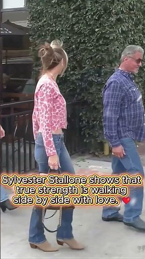 Sylvester Stallone Strolls With Wife Jennifer Flavin in New York 💫#sylvesterstallone #jenniferflavin