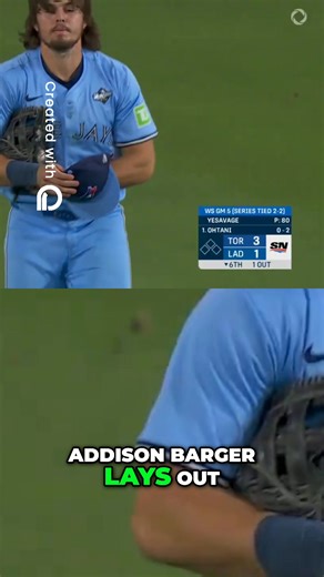 Amazing Diving Catch and Wild Pitch: Baseball Game Highlights from Game 5 of the 2025 MLB World Series. #news #sports #baseball #MLBB #toronto #bluejays #losangeles #dodgers #homerun #wildcatch #exploremore #championship #fblifestyle #fypシ #LiveScores | Horsemen Sports Media