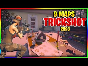 🎯 best 9 TRICKSHOT maps in Fortnite CREATIVE 2.0! - TRICKSHOT Fortnite map Code 2023 🎯