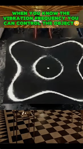 The power of vibration frequency on sand experiment #experiment #vibrationalfrequency #energy #mystery #tranding