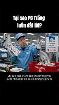 Tại sao đồ PC màu Trắng luôn đắt lòi?