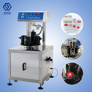 [Hot Item] Glass Jar Vacuum Capping Machine Desktop Filling and Capping Machine