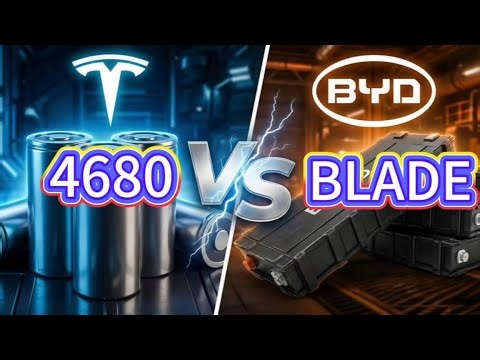 Tesla 4680 vs. BYD Blade: The Hidden "Geometry War" in EV Batteries