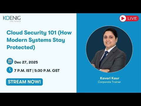 Cloud Security 101 (How Modern Systems Stay Protected)
