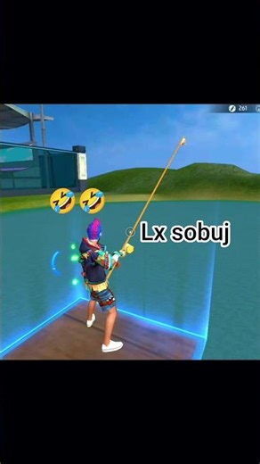 lx sobuj🤣🤣 | ALIEN FF | #shorts #viral #garenafreefire #fishing #fish