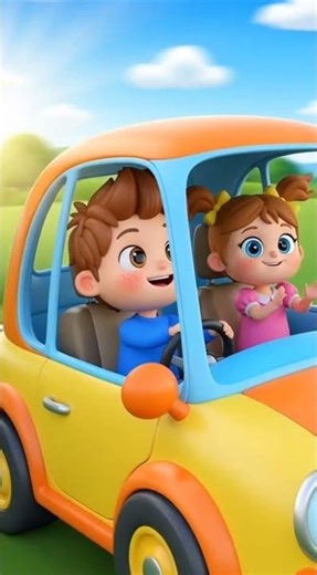 Cartoon Car Nursery Rhyme 🎶 Kids Fun Video | Sing Along Short Animation”