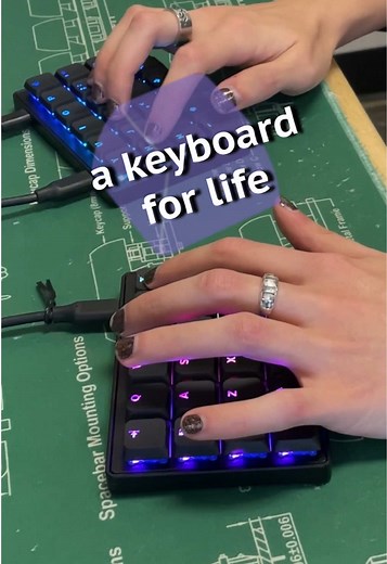 Quality that lasts. #mechanicalkeyboards #splitkeyboard #ergonomic #hotswap