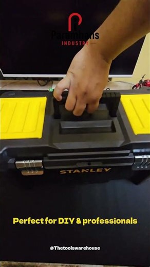 🧰 Plastic Essential Toolbox – Smart Storage. Strong Protection. ‪@Thetoolswarehouse‬