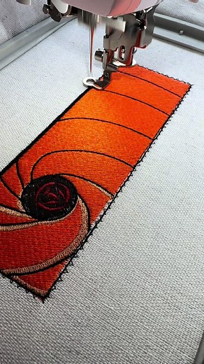 Tobi Mask Embroidery: Naruto Inspired Design