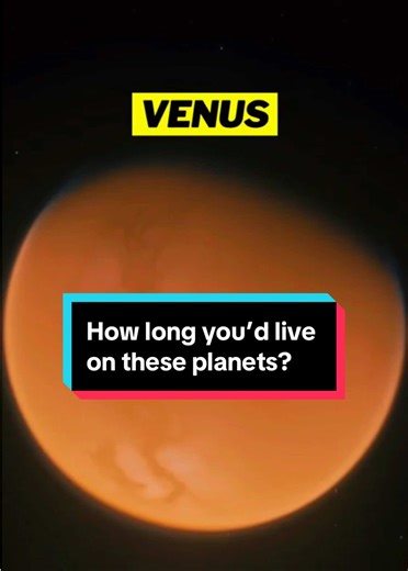 How Long Can You Live on Other Planets?