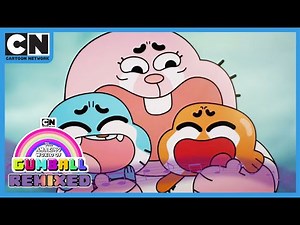 Gumball 🇫🇷| La super boucle "Richard, meilleur papa ?" | #gumballremixed #5
