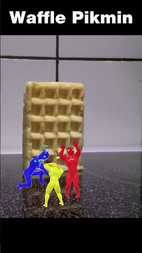 Pikmin's life is fleeting. Waffle falling over #pikmin4 #memes