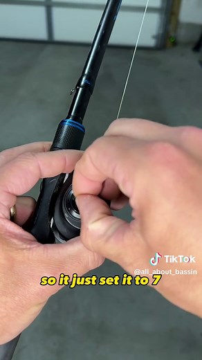 This is a really basic way to setup your baitcasting reel. #fishingtiktoks #fyp #fishing? #foryou