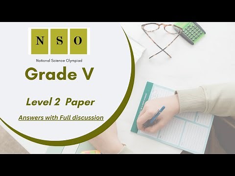 National Science Olympiad (NSO) Level 2- SOF previous year paper for Class 5