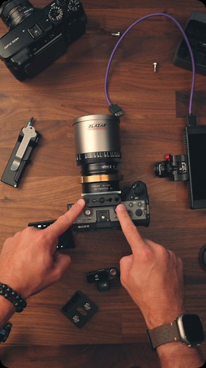 210K views · 347 reactions | In search of the most minimal FX3 + Monitor setup but still want to use the multi interface shoe? You need this little plate. . . . #camerarig #sonyfx3 #filmmaking #fx3 #cameragear | Chris Brockhurst | Facebook