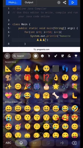 Write a simple code with java....#explore #explorepage #java #trending #trendingshorts #viralvideo