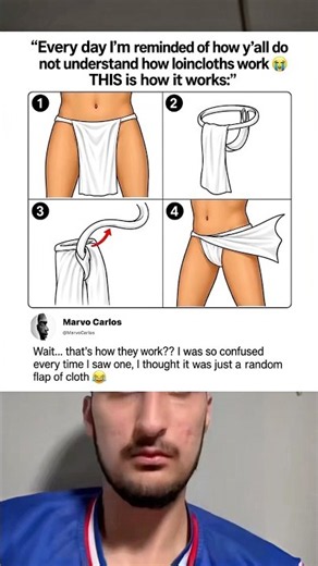 Every day I'm reminded of how y'all do not understand how loincloths work #quiztime