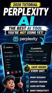 Perplexity AI Tutorial 2026 | The Best AI Tool You're Not Using Yet! 🚀#ai #shorts