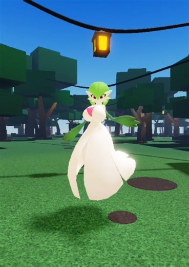 Explore Gardevoir in Roblox Gameplay