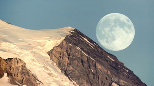 What is a super snow moon?