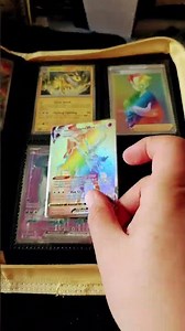 Building Wild Child's pokemon binder a couple cards at a time.
