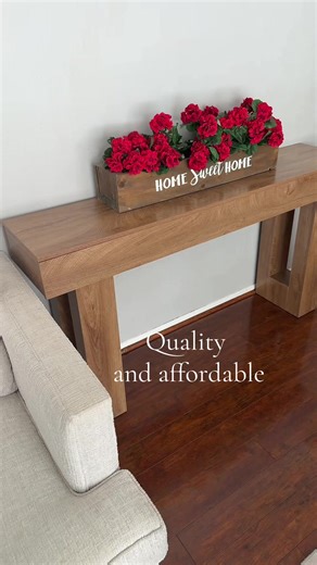 These console tables are absolutely stunning! Quaility and affordable! Grab one before they are gone!#home#homedecor#furniture #consoletable#livingroomdecor