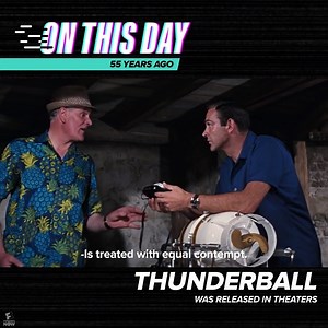 59K views · 83 reactions | On this day 55 years ago 'Thunderball' was released in theaters. | MOVIECLIPS | Facebook