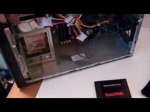 How to Mount SSD Drive in Hp Pavillion Tower