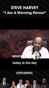 Every day above ground is a good day. Remember, joy comes in the morning 😌 [TO HEAR THE FULL SHOW, CHECK OUT #THESTEVEHARVEYMORNINGSHOW PODCAST & TAP 👉🏾 http://ihe.art/nLZjOq8] | Steve Harvey FM