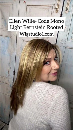 A QUICK LOOK! | ELLEN WILLE | CODE MONO | LIGHT BERNSTEIN ROOTED | WIGGIN' WITH CHRISTI