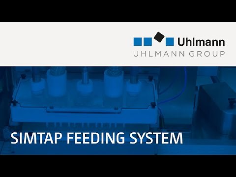 Uhlmann Simtap feeding system – for a wide range of solid shapes