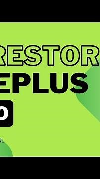 HOW TO RESTORE/RESET THE ONEPLUS 7PRO