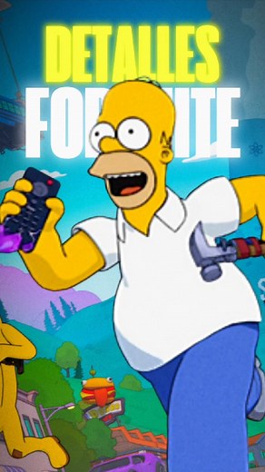 Detalles de LOS SIMPSON en FORTNITE 🗺️🍩 #simpsons #fortnite #gaming #curiosidades #videojuegos | 3DJuegos