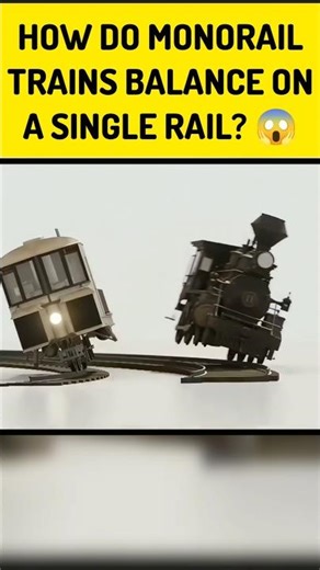 Monorail Balancing: The Secret #shorts #shortsfeed
