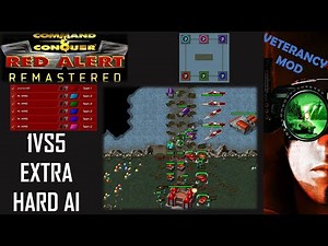 /Command & Conquer Red Alert Remastered/ (Skirmish) 1VS5 EXTRA HARD AI I Water Proof 6p I
