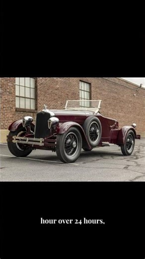 1927 Stutz Bearcat Speedster - A Hot Car For Its Time