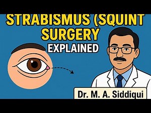 Strabismus (Squint) Surgery Explained in Animation | Causes, Treatment & Recovery | Dr MA Siddiqui