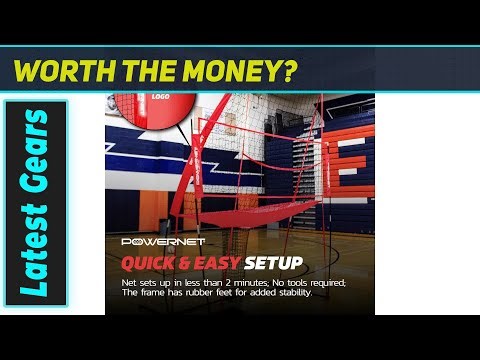 PowerNet Volleyball Spike Trainer: Amazing Portable Practice Power!