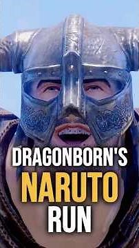 Skyrim Naruto run. #skyrimgamers #skyrim #gaming