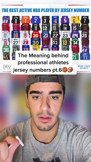 Exploring the Significance of Professional Athletes' Jersey Numbers