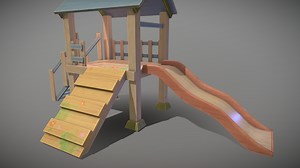 Park Slide - TRACKS - 3D model by Antonio_Adams (@AAdams3112)