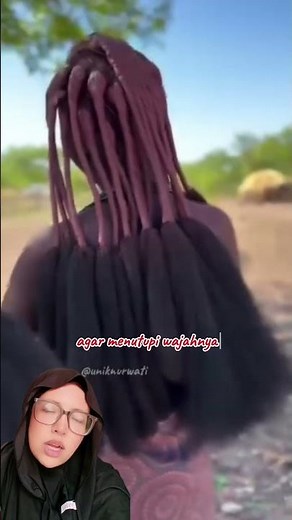 Himba tribe hairstyles symbolize identity #custom #tradition #culture